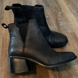 TOMS leather ankle boots